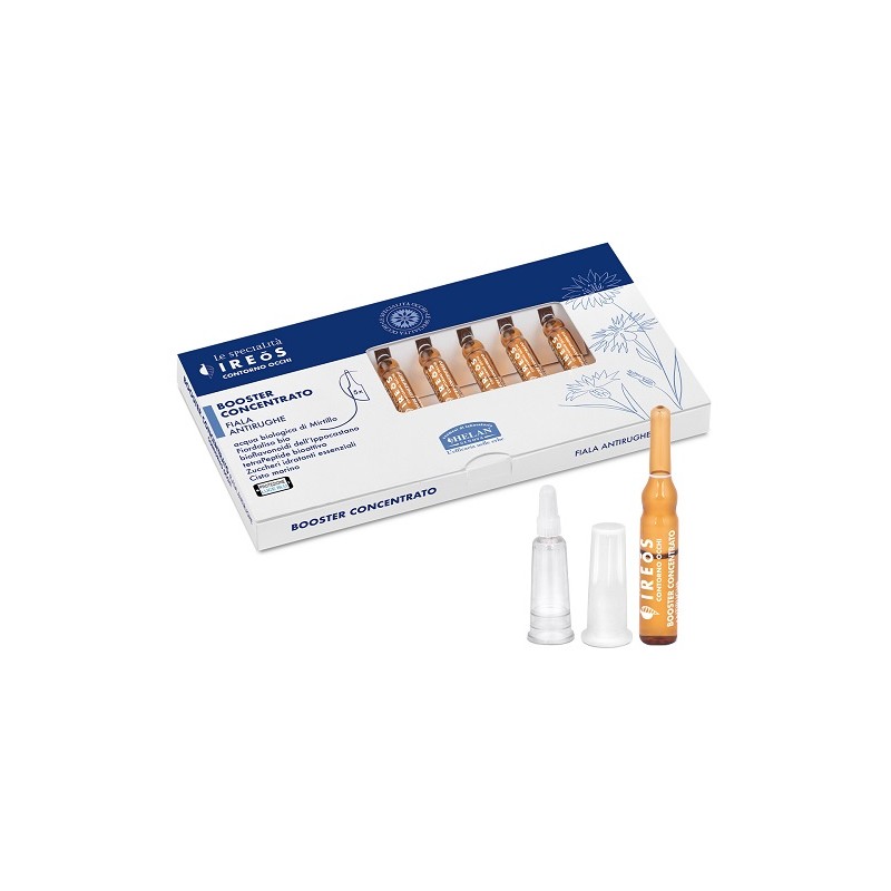 Ireos Booster Concentrato Antirughe per Rughe 5 Fiale da 1,5 ml Ireos Booster Concentrato Antirughe per Rughe 5 Fiale da 1,5 ml
