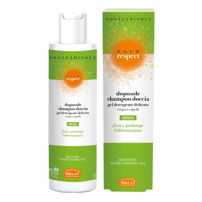 Voglia Di Sole Doposole Shampoo Doccia per Abbronzatura 200ml Voglia Di Sole Doposole Shampoo Doccia per Abbronzatura 200ml