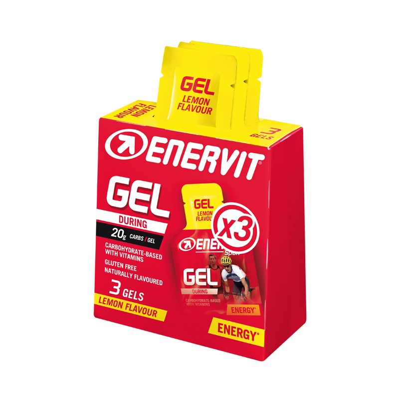 Enervit Sport Gel Limone per Energia 3 Minipack da 25 ml Enervit Sport Gel Limone per Energia 3 Minipack da 25 ml