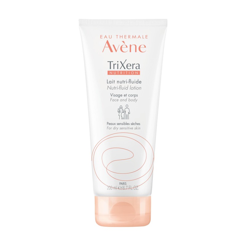 tubo Avene Trixera Nutrition Latte Fluido Nutriente 200 ml