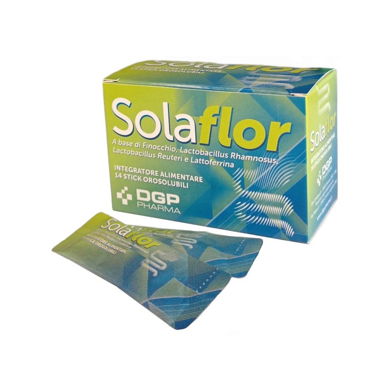Solaflor Integratore per Benessere Intestinale 14 Stick Orosolubili Solaflor Integratore per Benessere Intestinale 14 Stick Orosolubili