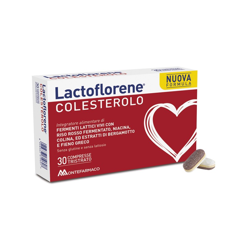 Lactoflorene Colesterolo Integratore per il Colesterolo 30 Compresse Lactoflorene Colesterolo Integratore per il Colesterolo 30 Compresse