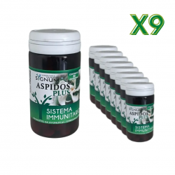 9 Confezioni di Sygnum Kit per Prevenzione Invernale Aspidos Plus 80 Capsule