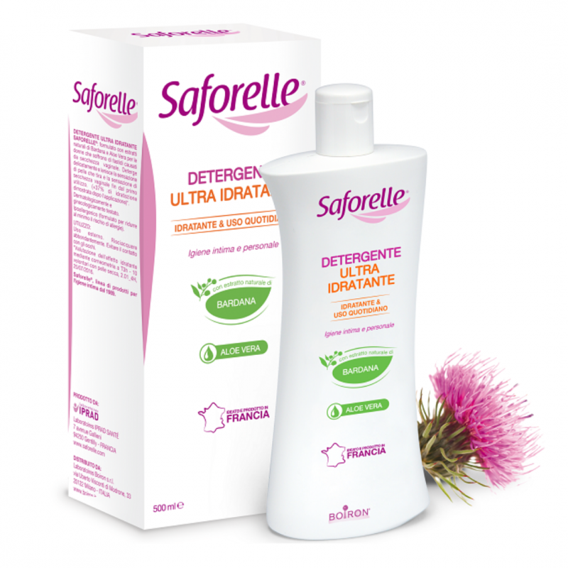 confezione di Saforelle Detergente Intimo Ultra Idratante 500ml confezione di Saforelle Detergente Intimo Ultra Idratante 500ml