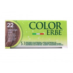 Color Erbe Tinta per Capelli Senza Ammoniaca Castano Chiaro Cenere 1 Tubetto da 135ml Color Erbe Tinta per Capelli Senza Ammoniaca Castano Chiaro Cenere 1 Tubetto da 135ml