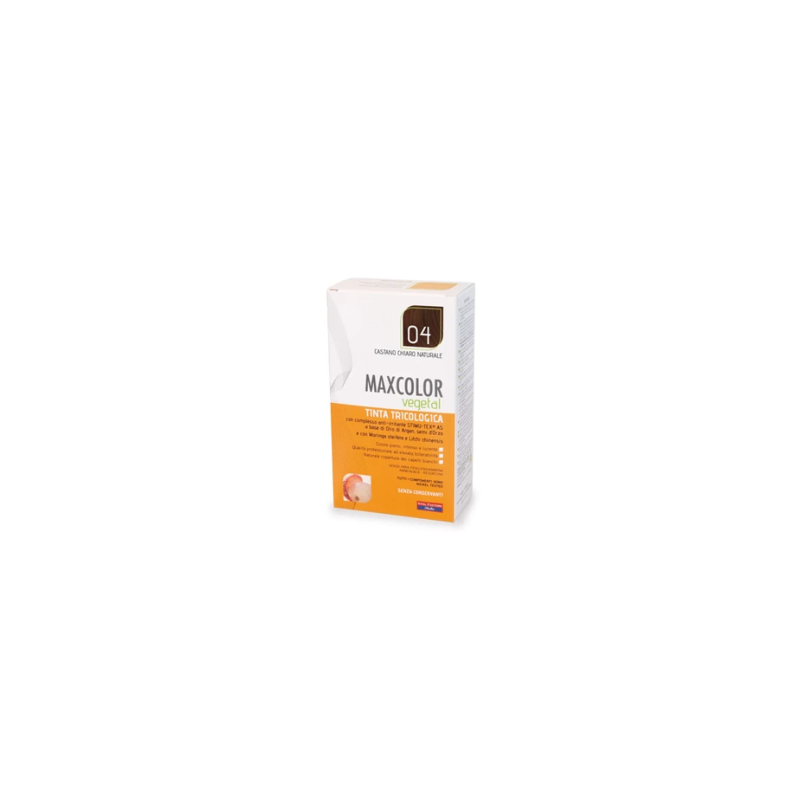 Max Color Vegetal 19 Tinta per Capelli Biondo Ramato Confezione da 140ml