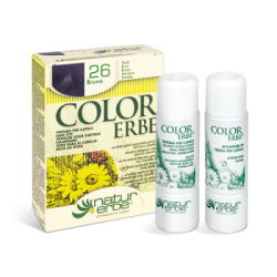 Confezione di Color Erbe Tinta per Capelli Senza Ammoniaca Colore Bruno 135ml Confezione di Color Erbe Tinta per Capelli Senza Ammoniaca Colore Bruno 135ml