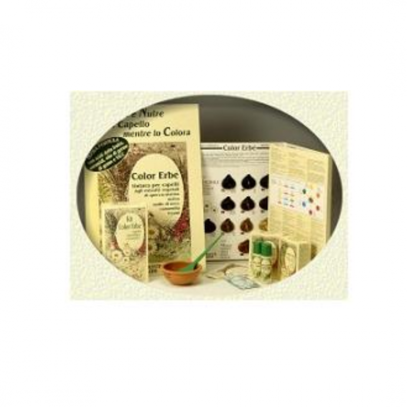 Confezione di Color Erbe Tinta per Capelli Senza Ammoniaca Colore Biondo Chiaro 135ml Confezione di Color Erbe Tinta per Capelli Senza Ammoniaca Colore Biondo Chiaro 135ml