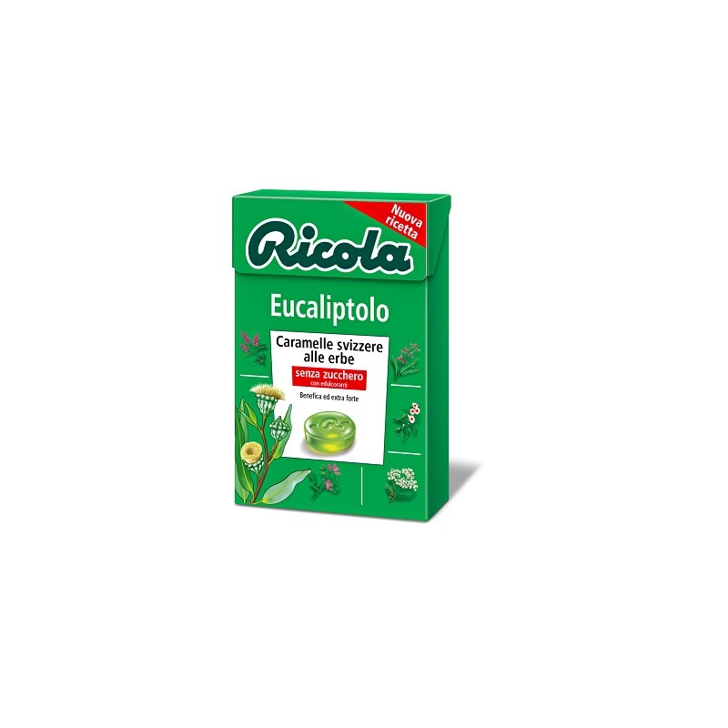 Ricola Eucaliptolo per Sollievo Extra Forte 50 g Ricola Eucaliptolo per Sollievo Extra Forte 50 g