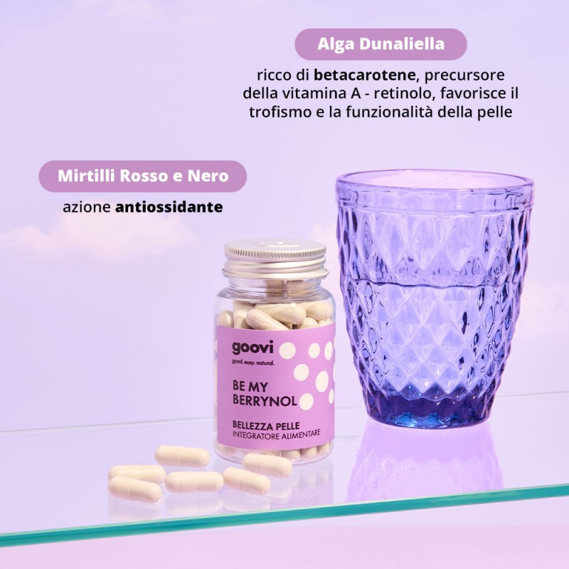 ingredienti di Goovi Bellezza Pelle Integratore per Invecchiamento Cutaneo 60 Capsule ingredienti di Goovi Bellezza Pelle Integratore per Invecchiamento Cutaneo 60 Capsule