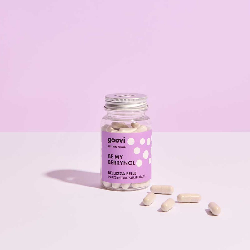 Goovi Bellezza Pelle Integratore per Invecchiamento Cutaneo 60 Capsule Goovi Bellezza Pelle Integratore per Invecchiamento Cutaneo 60 Capsule