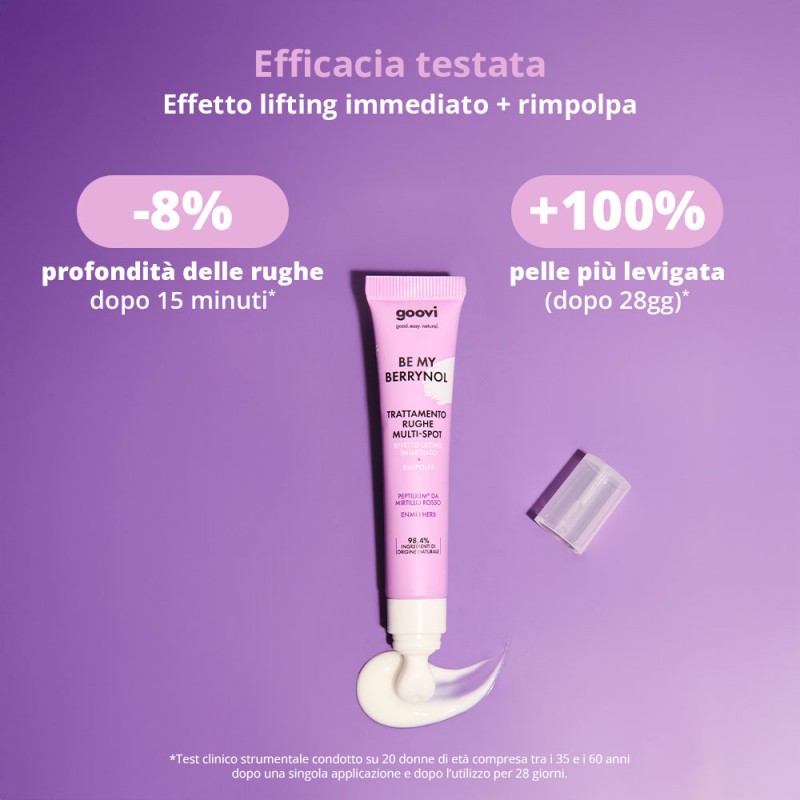 ingredienti di Goovi Trattamento Rughe Multi Spot Effetto Lifting 15ml ingredienti di Goovi Trattamento Rughe Multi Spot Effetto Lifting 15ml