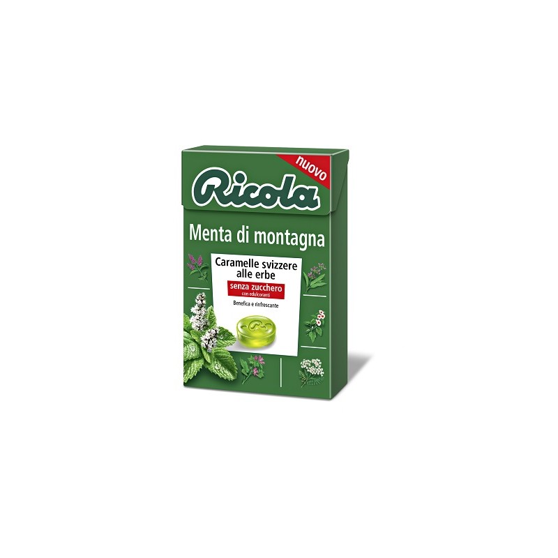 Ricola Menta di Montagna per Freschezza 50 g