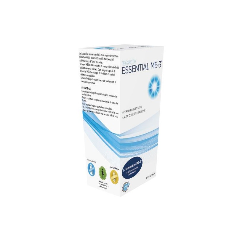 Regactive Essential Me 3 Probiotico 60 Capsule