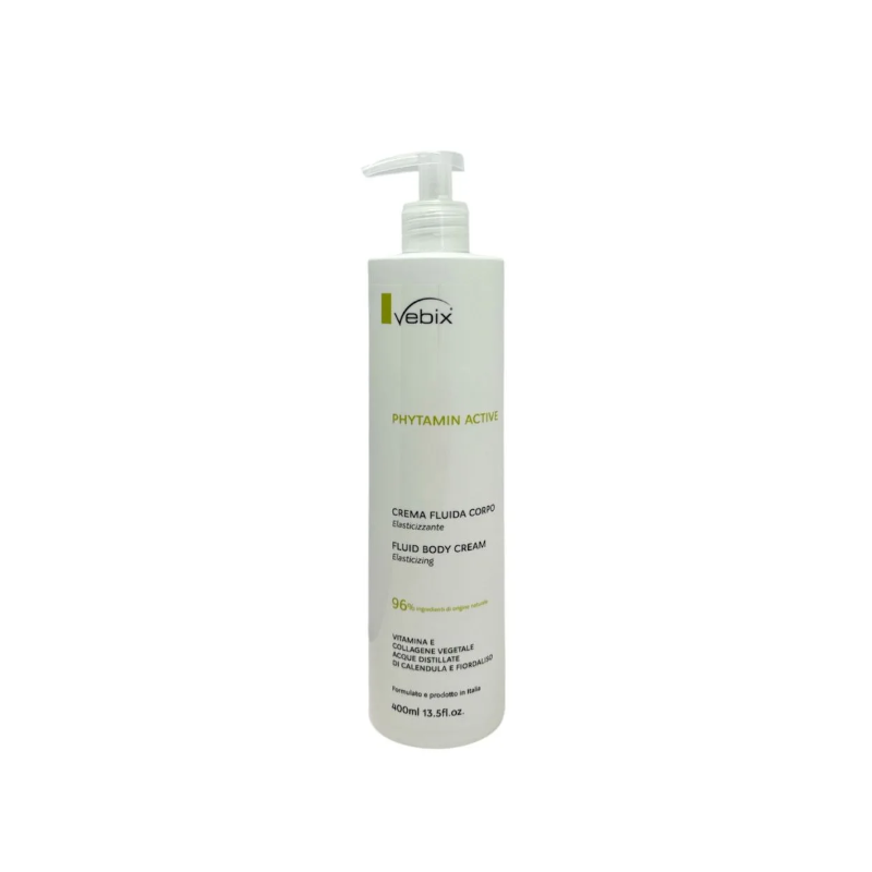 Vebix Phytamin Active Crema Fluida Corpo Elasticizzante 400ml Vebix Phytamin Active Crema Fluida Corpo Elasticizzante 400ml