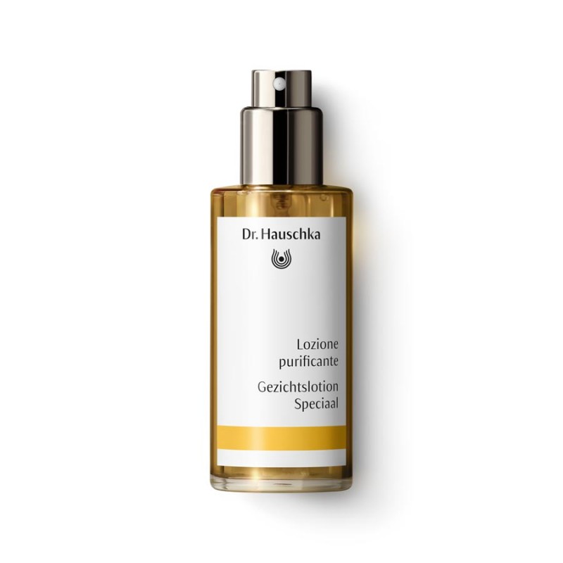 Una confezione Dr Hauschka Lozione Purificante e Rinforzante per Pelle Sana 100ml