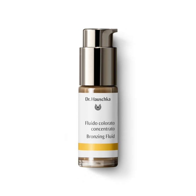 Una Confezione di Dr. Hauschka Fluido Colorato Concentrato Idratante Bronze 18 ml Una Confezione di Dr. Hauschka Fluido Colorato Concentrato Idratante Bronze 18 ml