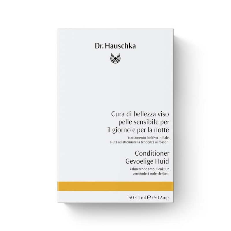 Benefici di Dr Hauschka Cura di Bellezza Viso per il Giorno e la Notte Pelle Sensibile 50 Fiale da 1ml
