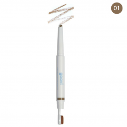 Goovi Matita Sopracciglia con Kabuki 01 Light Blonde 1 Pezzo Goovi Matita Sopracciglia con Kabuki 01 Light Blonde 1 Pezzo