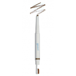 Goovi Matita Sopracciglia con Kabuki Colore 02 Blonde to Light Brown 1 Pezzo Goovi Matita Sopracciglia con Kabuki Colore 02 Blonde to Light Brown 1 Pezzo