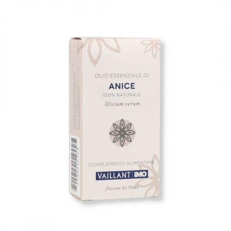 Una Confezione di Vaillant Anice Olio Essenziale per Relax e Digestione 10ml Una Confezione di Vaillant Anice Olio Essenziale per Relax e Digestione 10ml