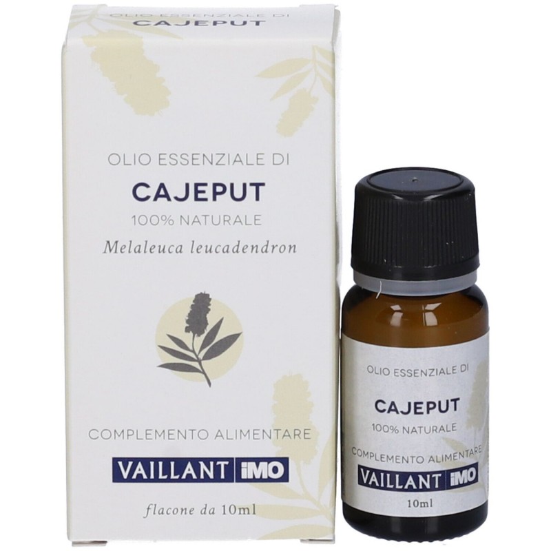 Una Confezione di Vaillant Cajeput Olio Essenziale per Benessere 10ml Una Confezione di Vaillant Cajeput Olio Essenziale per Benessere 10ml