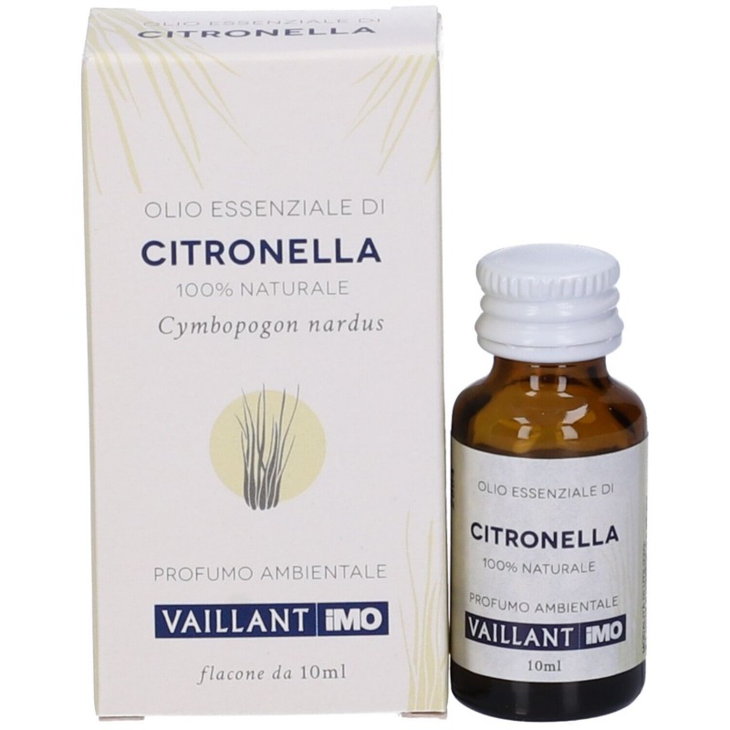 Vaillant Citronella Olio Essenziale per Insetti 10ml Vaillant Citronella Olio Essenziale per Insetti 10ml