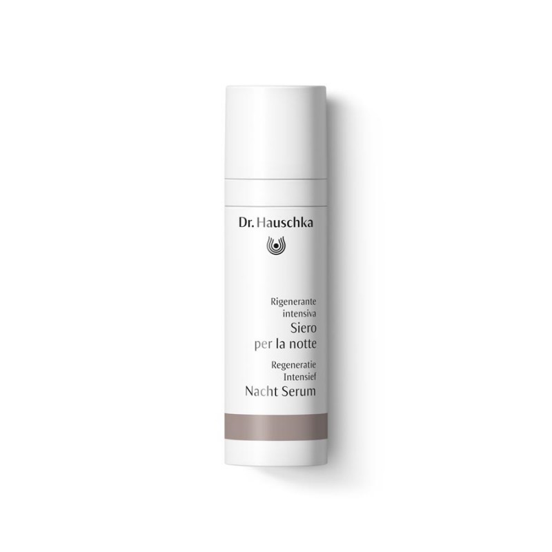 Confezione di Dr Hauschka Rigenerante Intensiva Siero Notte 30 ml