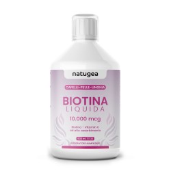 flacone di Natugea Biotina Liquida 500ml flacone di Natugea Biotina Liquida 500ml