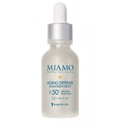flacone di Miamo Aging Defense Siero Anti-età con SPF 50+ 30ml flacone di Miamo Aging Defense Siero Anti-età con SPF 50+ 30ml