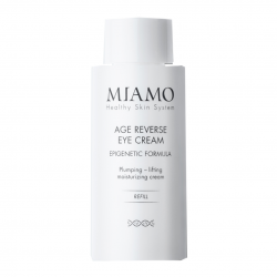 flacone di Miamo Age Reverse Crema Contorno Occhi Rimpolpante e Idratante 15ml flacone di Miamo Age Reverse Crema Contorno Occhi Rimpolpante e Idratante 15ml