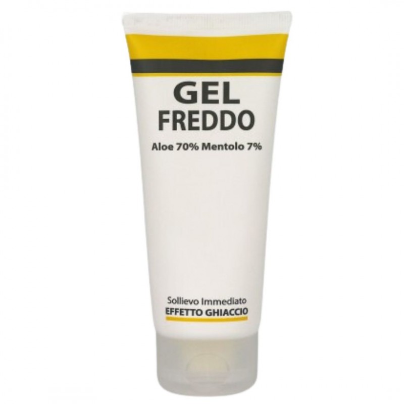 Tubetto Gel Freddo 70% Aloe e Mentolo Crema Effetto Freddo Rilassante per Muscoli Tubetto Gel Freddo 70% Aloe e Mentolo Crema Effetto Freddo Rilassante per Muscoli