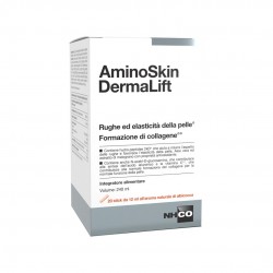 Una Confezione di NHCO AminoSkin DermaLift Rughe ed Rlasticità della Pelle 20 Stick da 12 ml Una Confezione di NHCO AminoSkin DermaLift Rughe ed Rlasticità della Pelle 20 Stick da 12 ml
