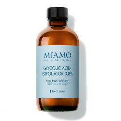 flacone di Miamo Glycolic Acid Exfoliator 3.8% Esfoliante Viso e Corpo 120ml flacone di Miamo Glycolic Acid Exfoliator 3.8% Esfoliante Viso e Corpo 120ml
