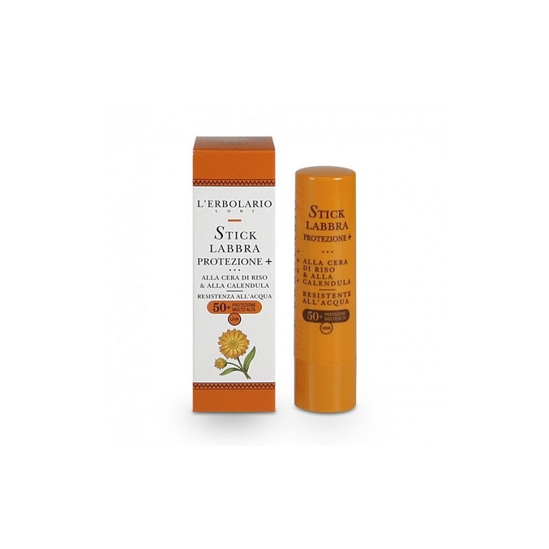 confezione di L'Erbolario Stick Labbra Protezione+ con SPF50+ per Protezione Solare Labbra 4,5 ml confezione di L'Erbolario Stick Labbra Protezione+ con SPF50+ per Protezione Solare Labbra 4,5 ml