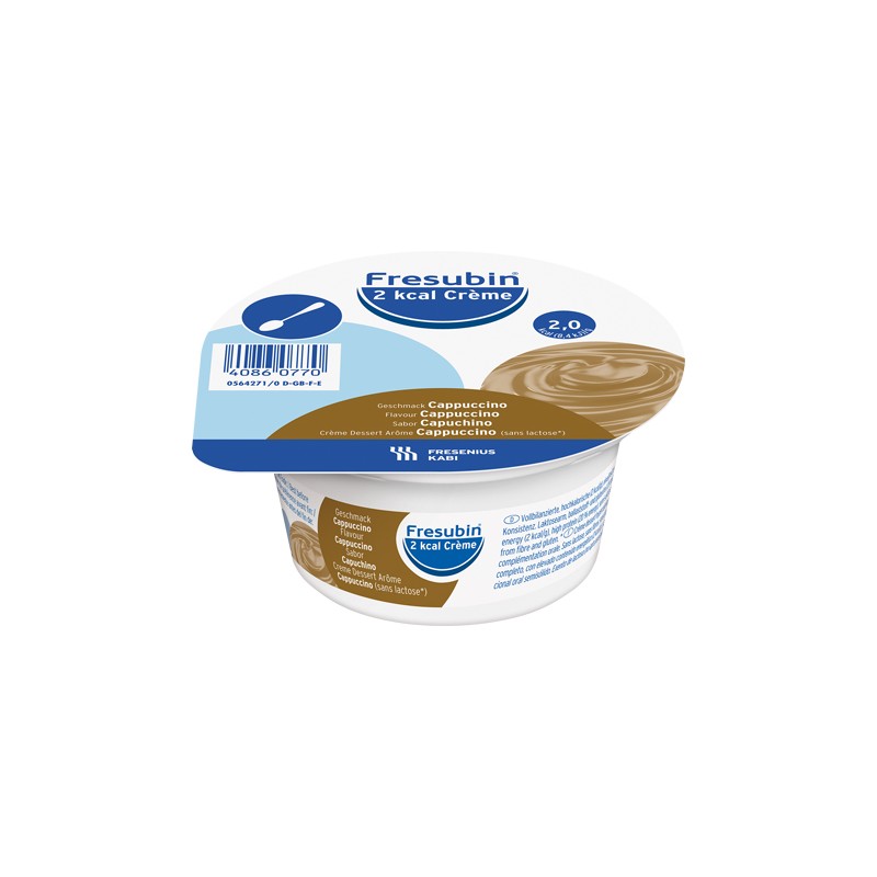 Fresubin 2 kcal Crème Cappuccino per Nutrizione 4x125g Fresubin 2 kcal Crème Cappuccino per Nutrizione 4x125g