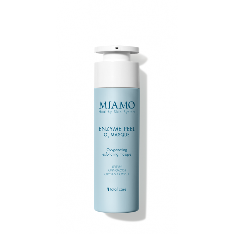 flacone di Miamo Enzyme Peel O2 Maschera Esfoliante e Illuminante 50ml