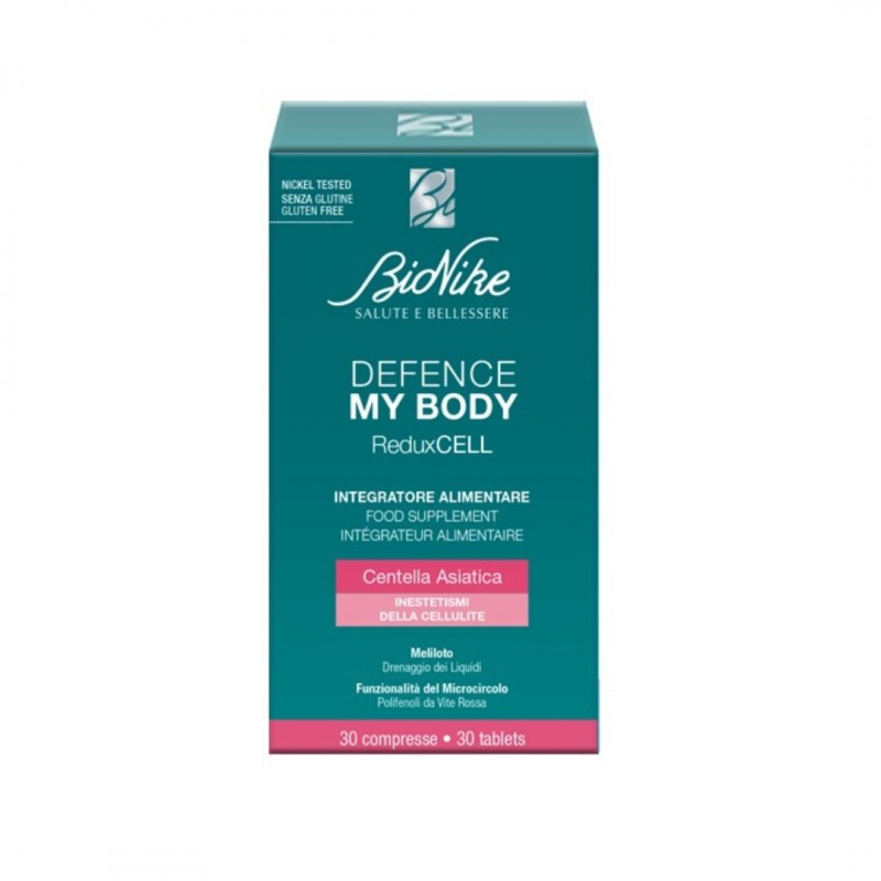 Una Confezione di Bionike My Body Reduxcell Integratore Alimentare Anti Cellulite 30 Compresse Una Confezione di Bionike My Body Reduxcell Integratore Alimentare Anti Cellulite 30 Compresse