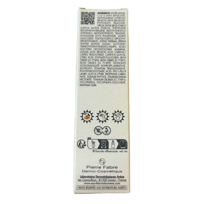 ingredienti di Avene Fluido Solare Colorato Azione Antimacchie con SPF50+ 40ml ingredienti di Avene Fluido Solare Colorato Azione Antimacchie con SPF50+ 40ml