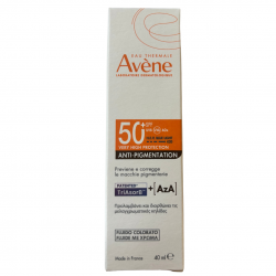 confezione di Avene Fluido Solare Colorato Azione Antimacchie con SPF50+ 40ml