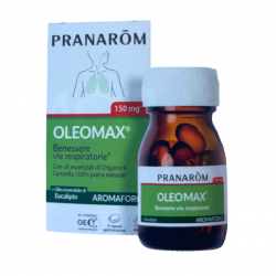 confezione di Pranarom Oleomax per Benessere Vie Respiratorie 15 Compresse confezione di Pranarom Oleomax per Benessere Vie Respiratorie 15 Compresse