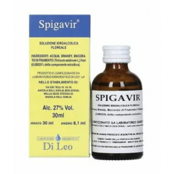 flacone di Di Leo Spigavir Soluzione Idroalcolica Fiori di Bach Gocce 30ml