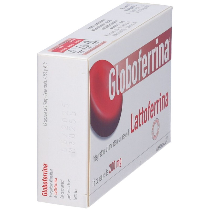 Sofar Globoferrina Integratore di Lattoferrina 200mg 15 Capsule