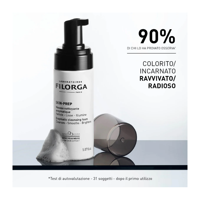 Filorga Skin Prep Mousse Detergente Viso Enzimatica 150ml Filorga Skin Prep Mousse Detergente Viso Enzimatica 150ml
