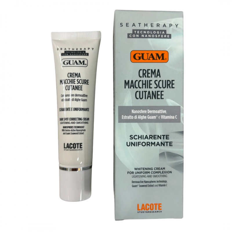 Guam SeaTherapy Crema Macchie Scure Azione Schiarente 30ml