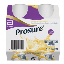 Confezione di Prosure Integratore Recupero Massa Magra Gusto Banana 4 Bottiglie da 220ml Confezione di Prosure Integratore Recupero Massa Magra Gusto Banana 4 Bottiglie da 220ml