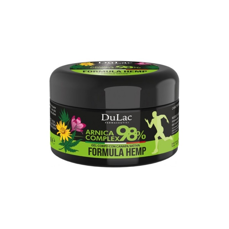 Dulac Gel Arnica Complex 98% con Estratto di Canapa per Dolori 300ml Dulac Gel Arnica Complex 98% con Estratto di Canapa per Dolori 300ml
