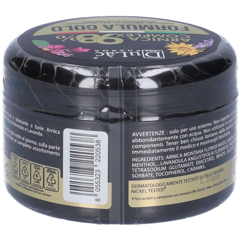 Dulac Arnica Complex 98% Formula Gold Gel Antinfiammatorio 300 ml Dulac Arnica Complex 98% Formula Gold Gel Antinfiammatorio 300 ml
