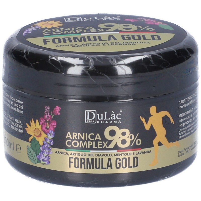 Dulac Arnica Complex 98% Formula Gold Gel Antinfiammatorio 300 ml Dulac Arnica Complex 98% Formula Gold Gel Antinfiammatorio 300 ml