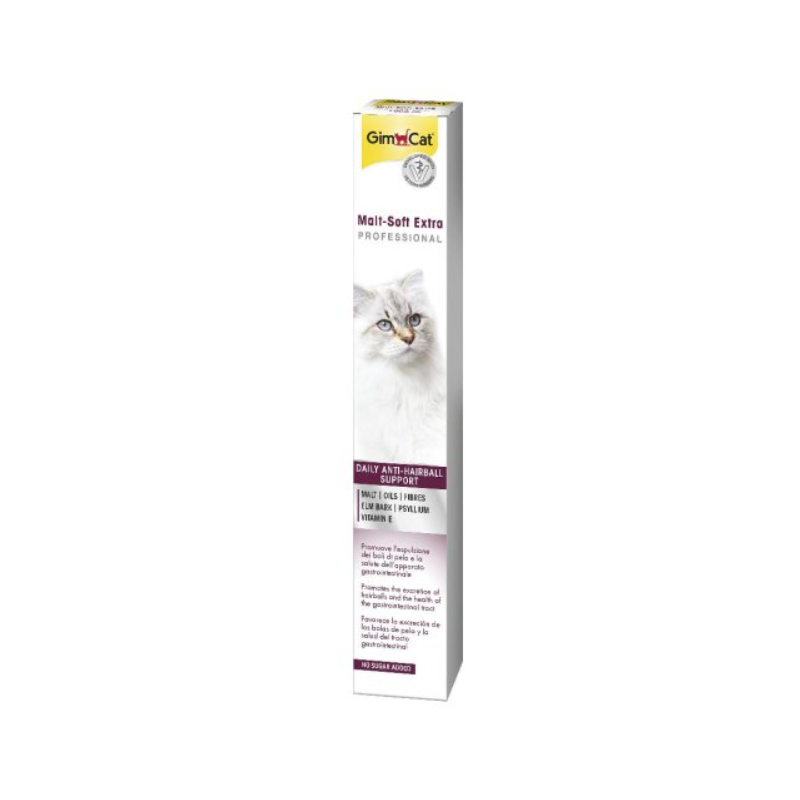 Scatola Gimcat Malt Soft Extra Pasta per Boli di Pelo dei Gatti 100g Scatola Gimcat Malt Soft Extra Pasta per Boli di Pelo dei Gatti 100g